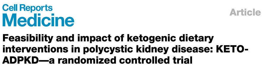 Clinical Trial Shows Ketogenic Diet Improves Kidney Function in People with PKD