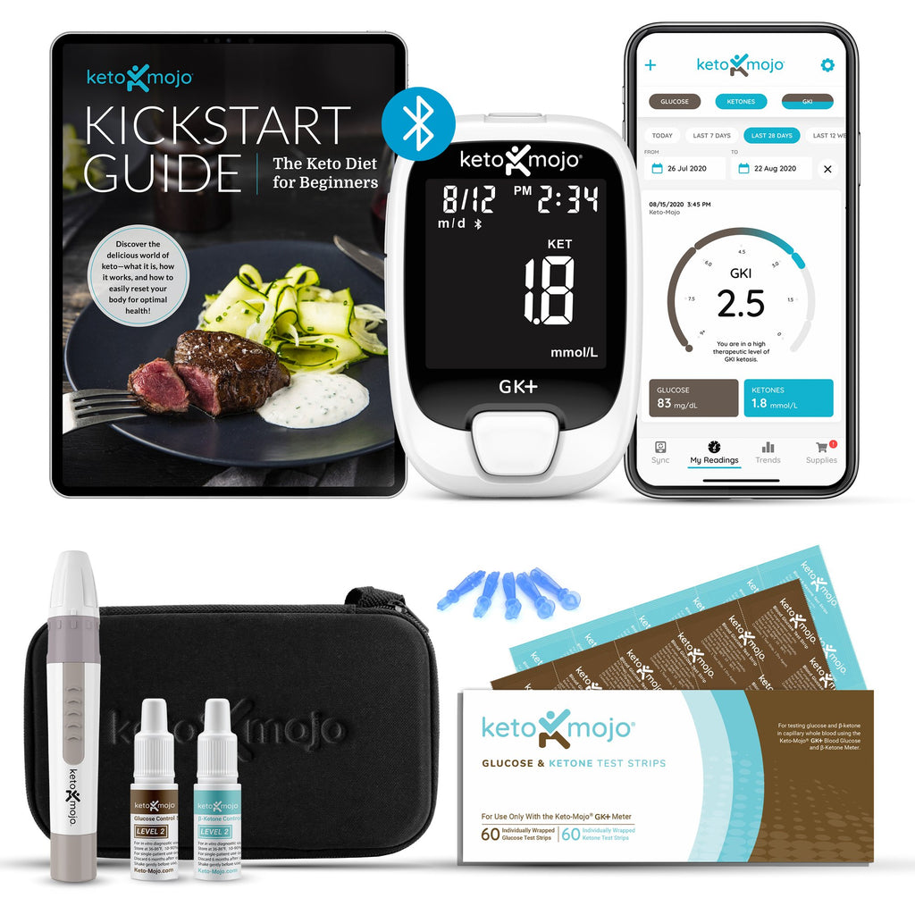 GK+ Blood Glucose & Ketone Meter Kit Promo Bundle